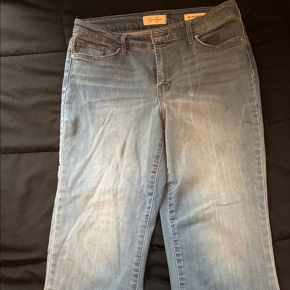 Jessica Simpson Light Blue Straight Leg Jeans